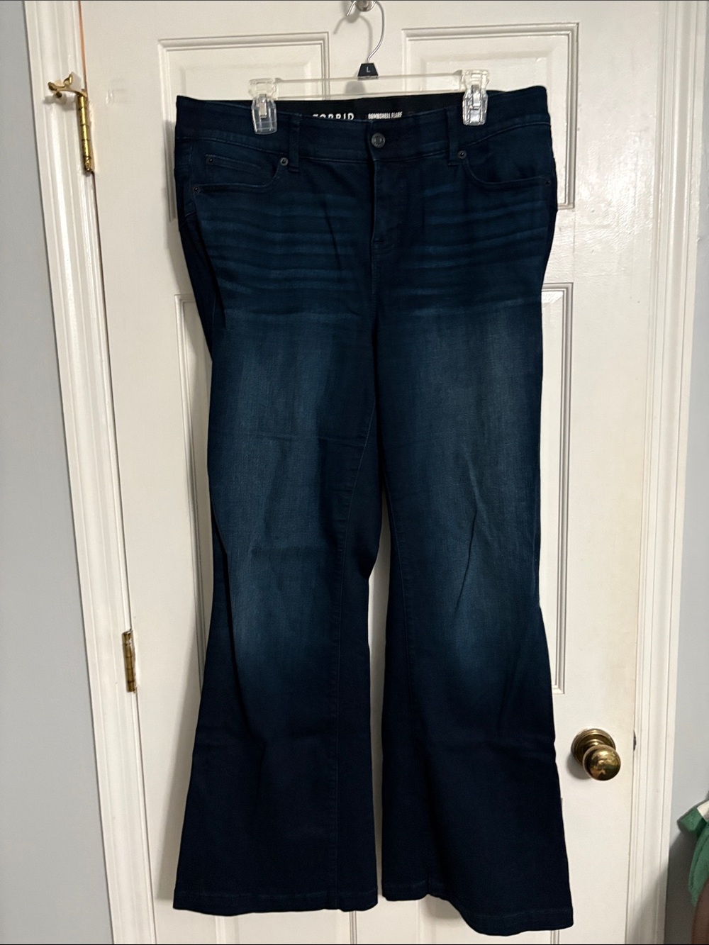 torrid Dark Indigo Flare Jeans